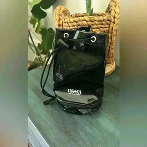 WOLFORD MINI BAG ROXY WIEN PARIS LONDON Lacquered bag